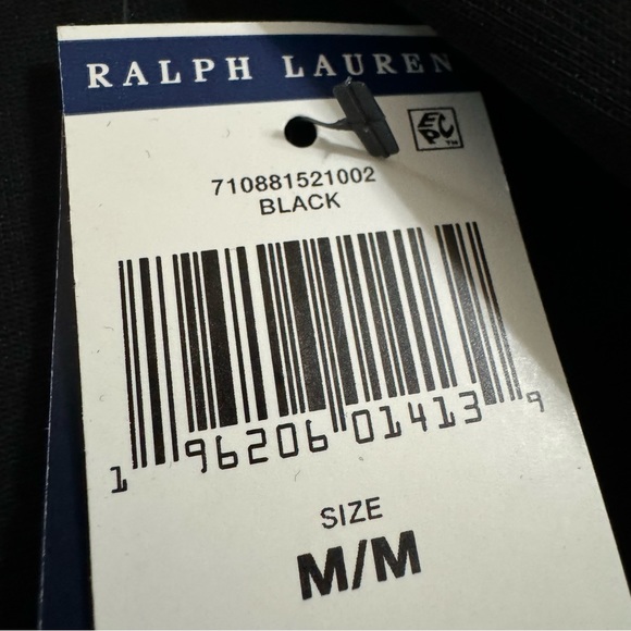 Polo Ralph Lauren Black Double-Knit Bomber Jacket White Pony - Picture 13 of 16